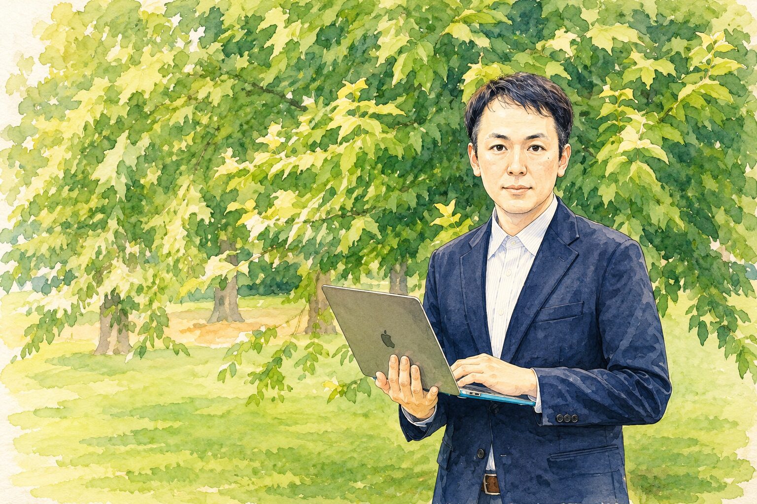 エハラ トク プロフィールイラスト